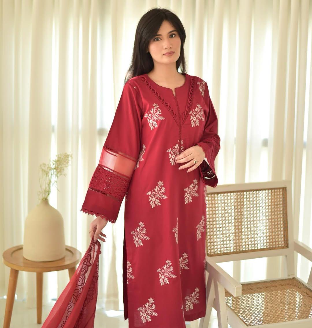 HORIYA LAWN CO-ORD SET