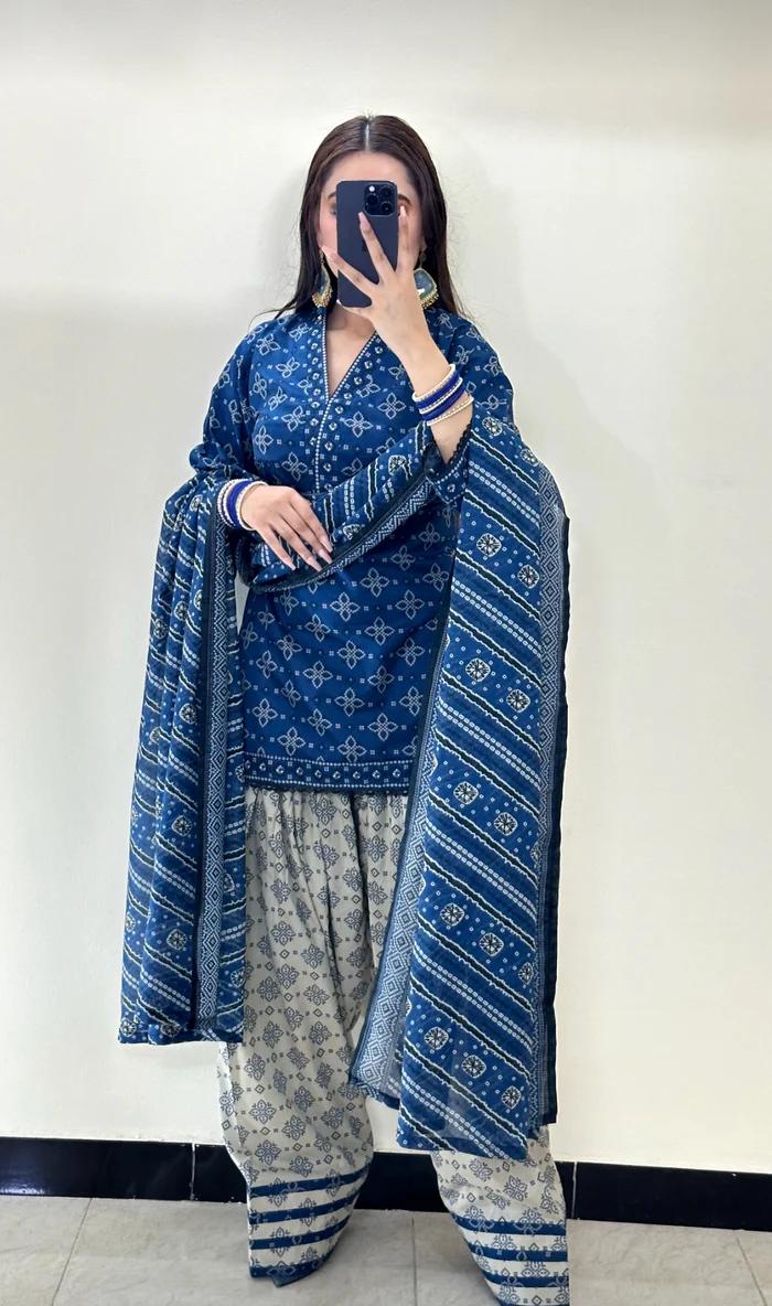 Chunri Farshi Shalwar 3pc